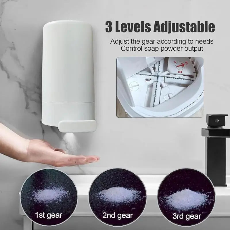 New Soap Grinder Bar with Lid Wall Mounted Soap Grinder Dispenser Adjustable Waterproof Foamflaker Soap Grinder for Bathroom