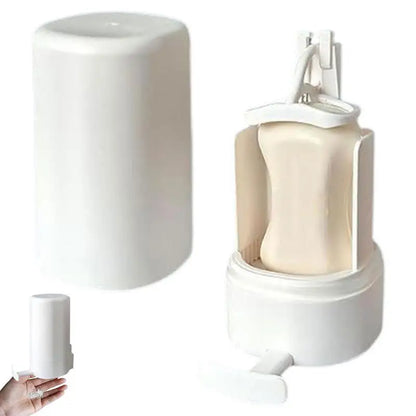 New Soap Grinder Bar with Lid Wall Mounted Soap Grinder Dispenser Adjustable Waterproof Foamflaker Soap Grinder for Bathroom